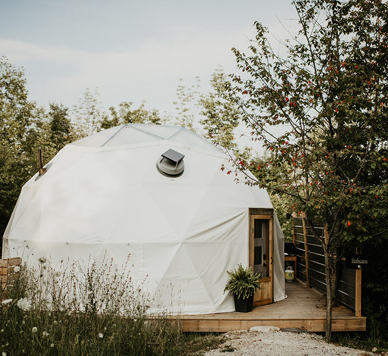 Exterior Forest Dome