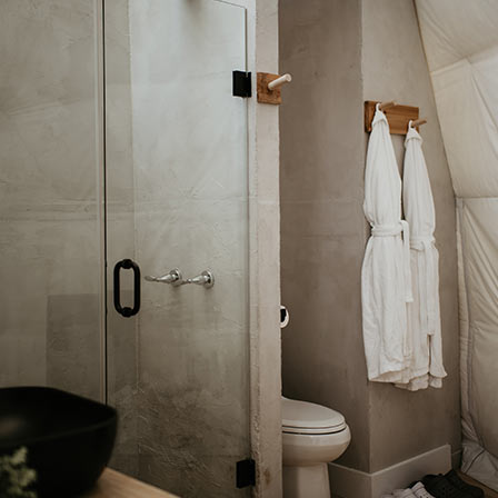 Forest Dome Bathroom