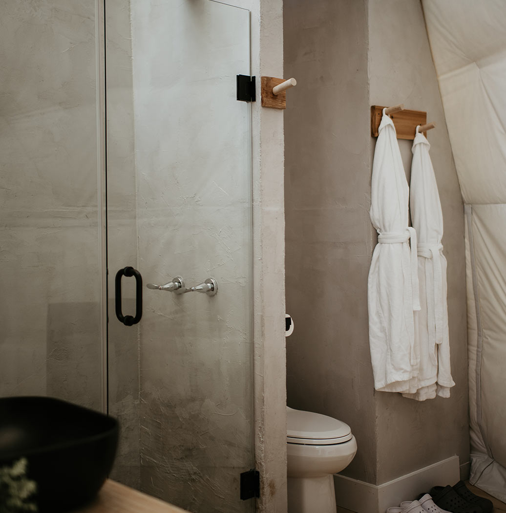 Forest Dome Bathroom