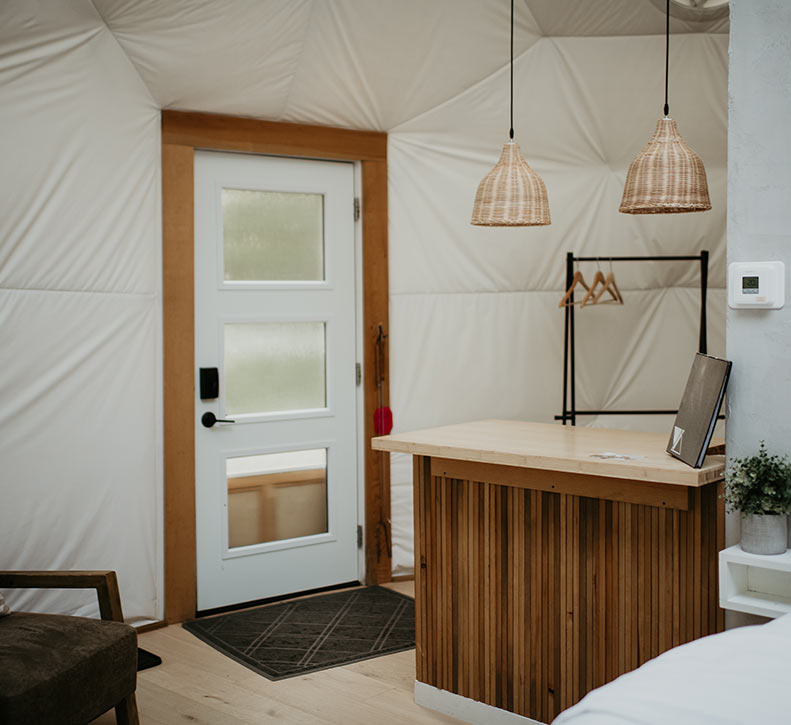 Forest Dome Interior View