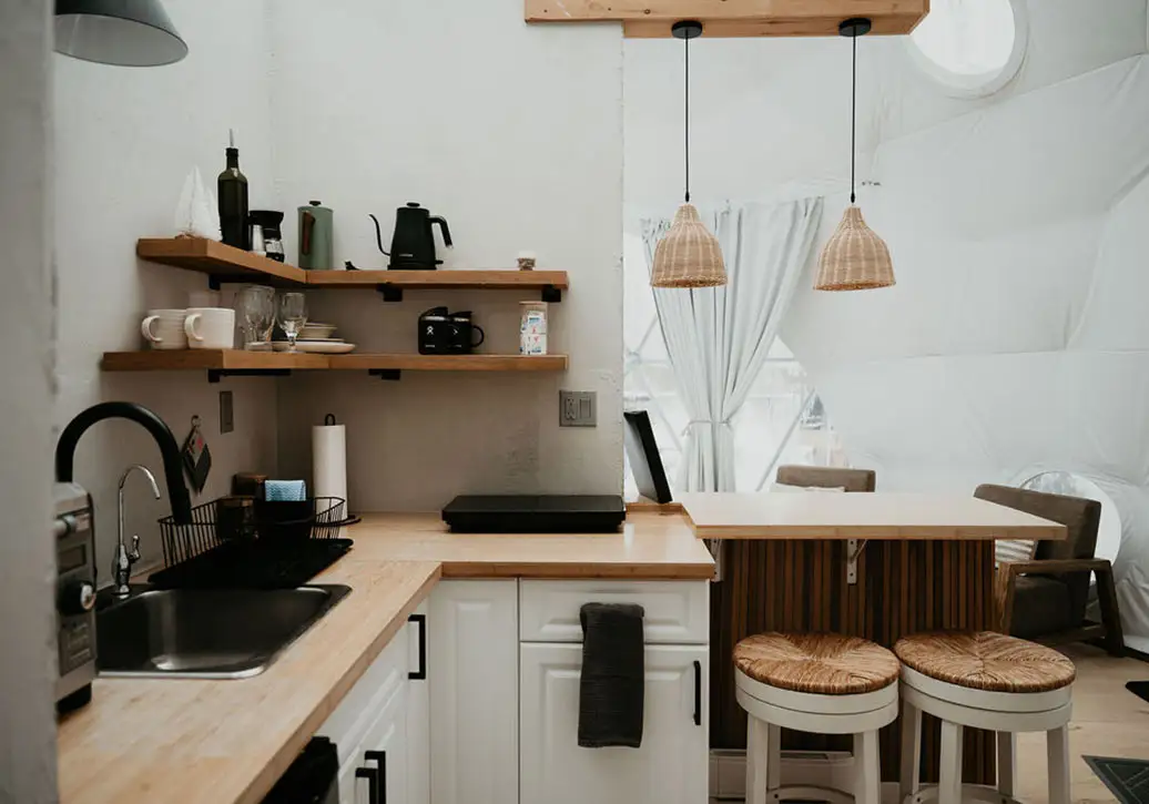 Forest Dome Kitchen