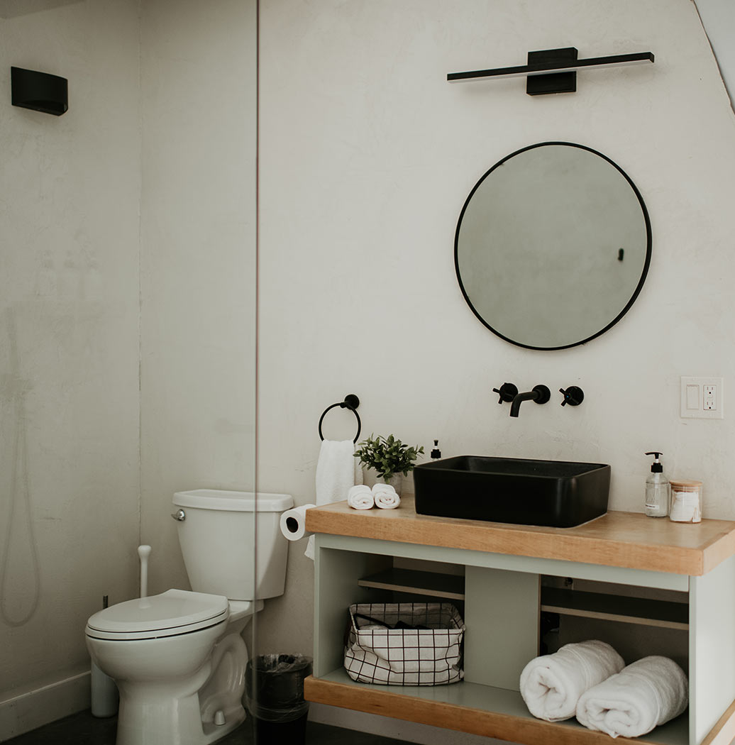 Meadow Dome Bathroom